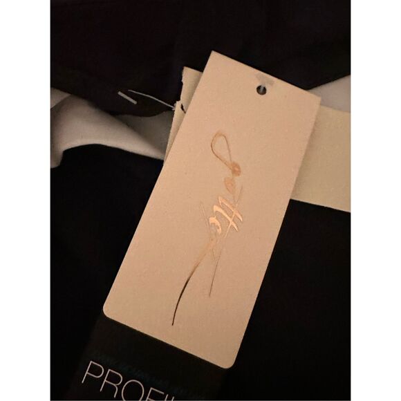 Profile by Gottex Women's 8 med Surplice One Piece swimsuit, Black/White new - Picture 6 of 6